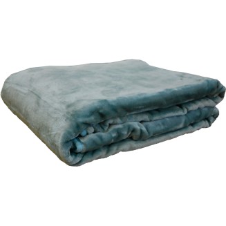 Κουβέρτα Βελουτέ Κούνιας 110x140 Anna Riska 8 Green